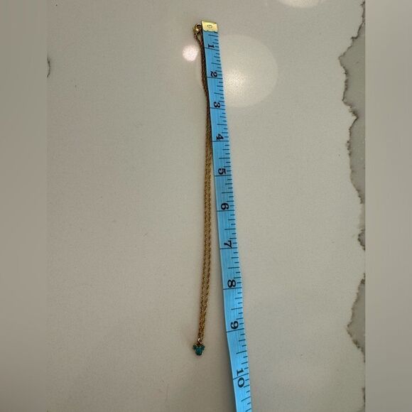 Mickey Mouse Disney necklace blue crystal - Picture 2 of 3